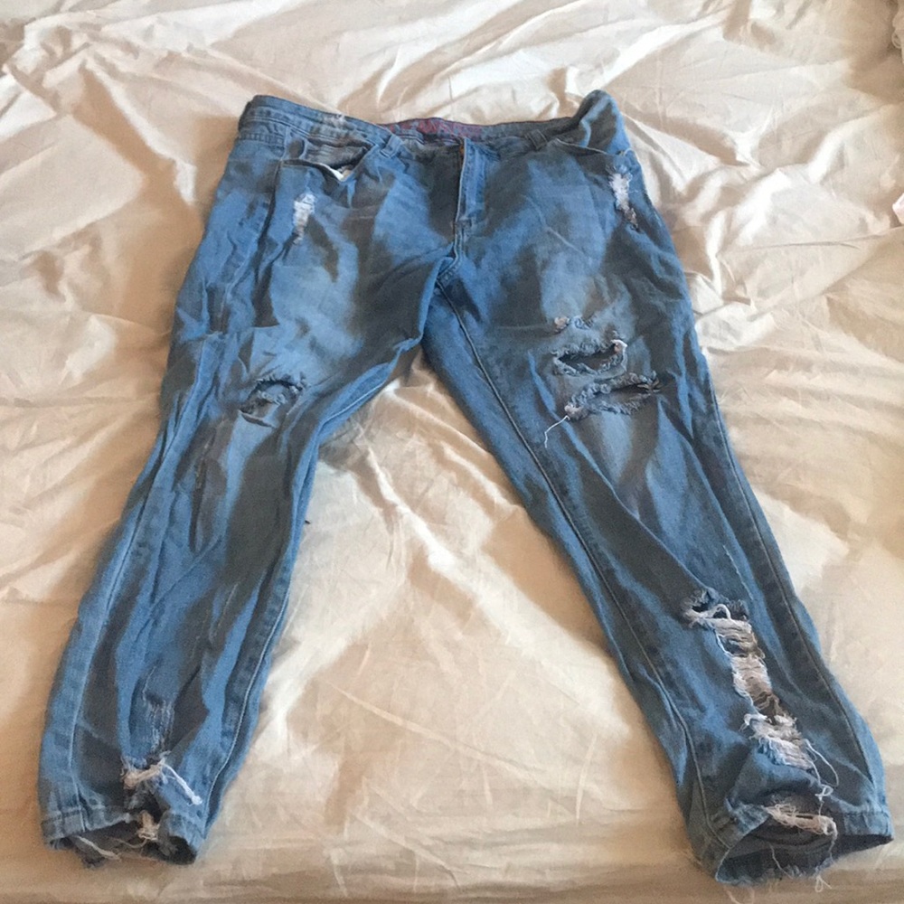 Ripped jeans